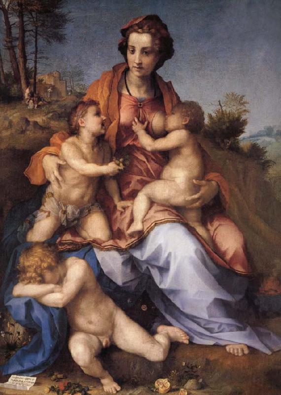 Andrea del Sarto,Andrea d Agnolo di Francesco dit La Charite France oil painting art